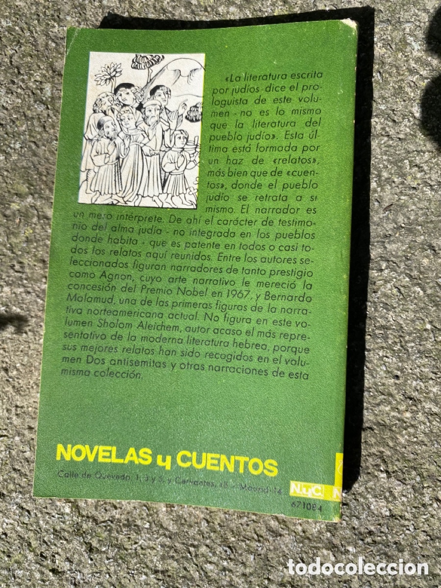 Libros de segunda mano: Cuentos jud&iacute;os autor VVAA - Foto 3