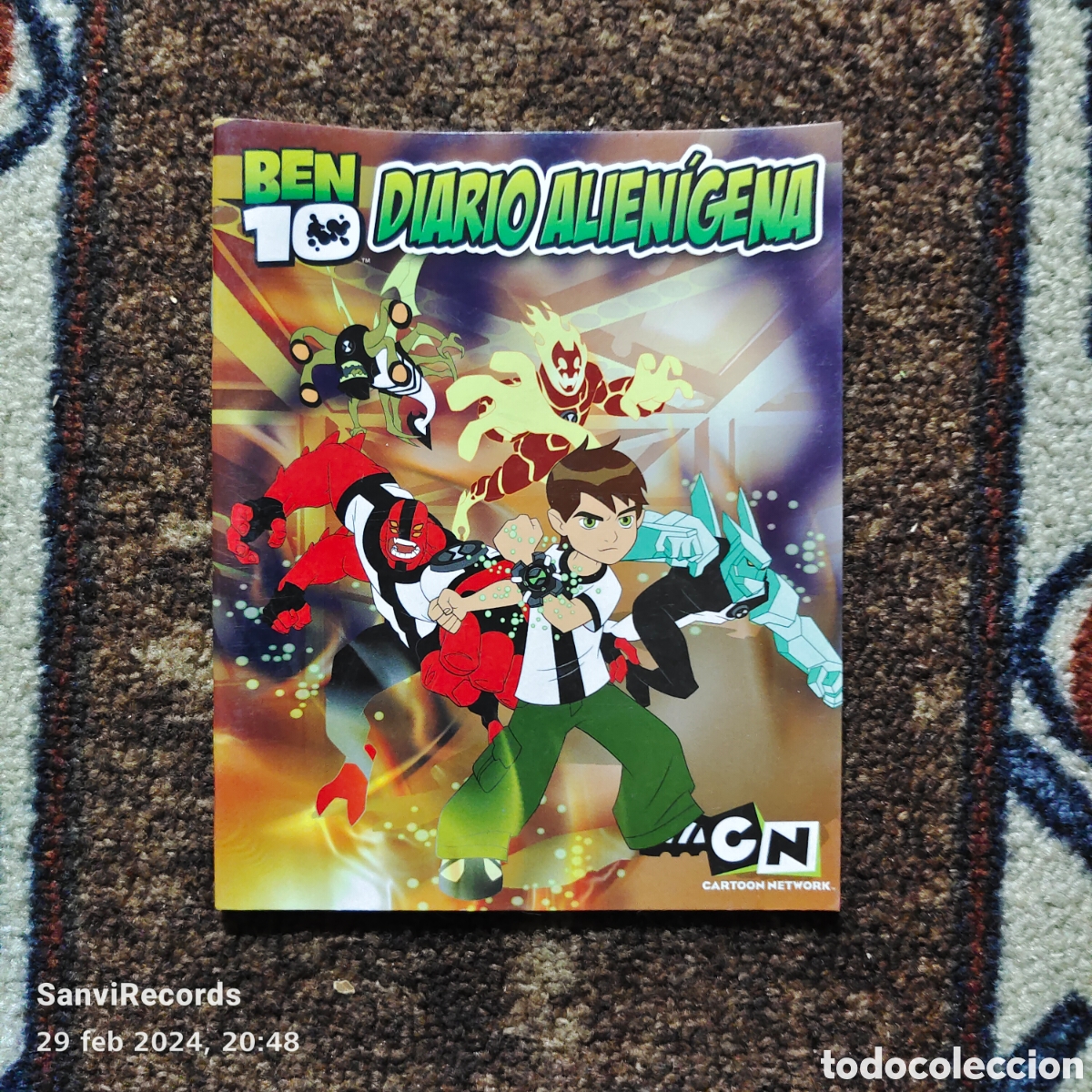 Libros de segunda mano: BEN 10, DIARIO ALIEN&Iacute;GENA (CARTOON NETWORK) - Foto 1