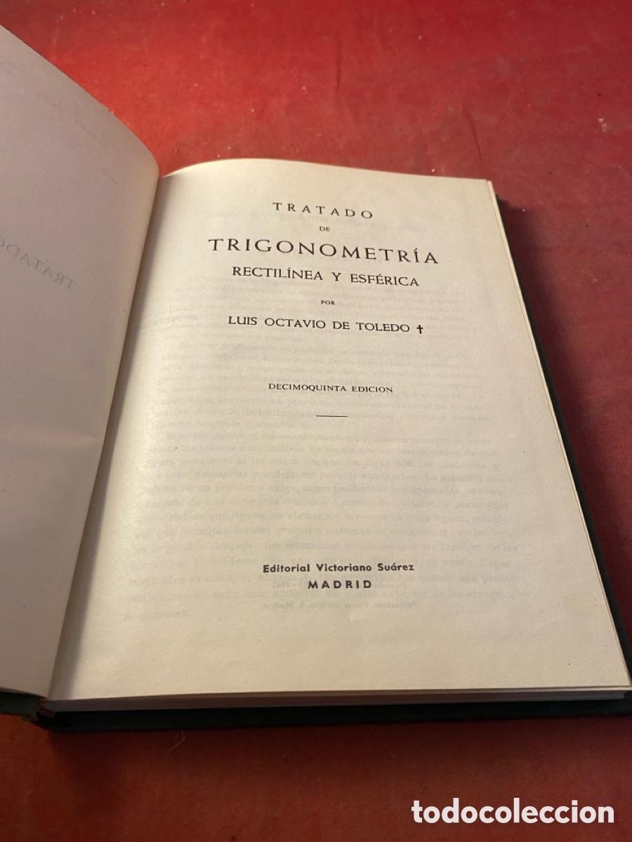Libros de segunda mano: Tratado de trigonometr&iacute;a - Foto 2
