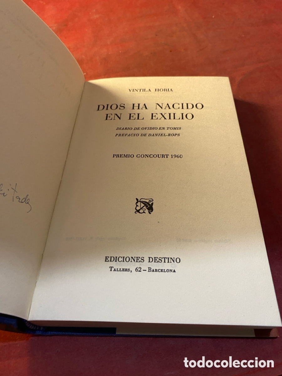 Libros de segunda mano: Dios ha nacido en el exilio - Foto 2