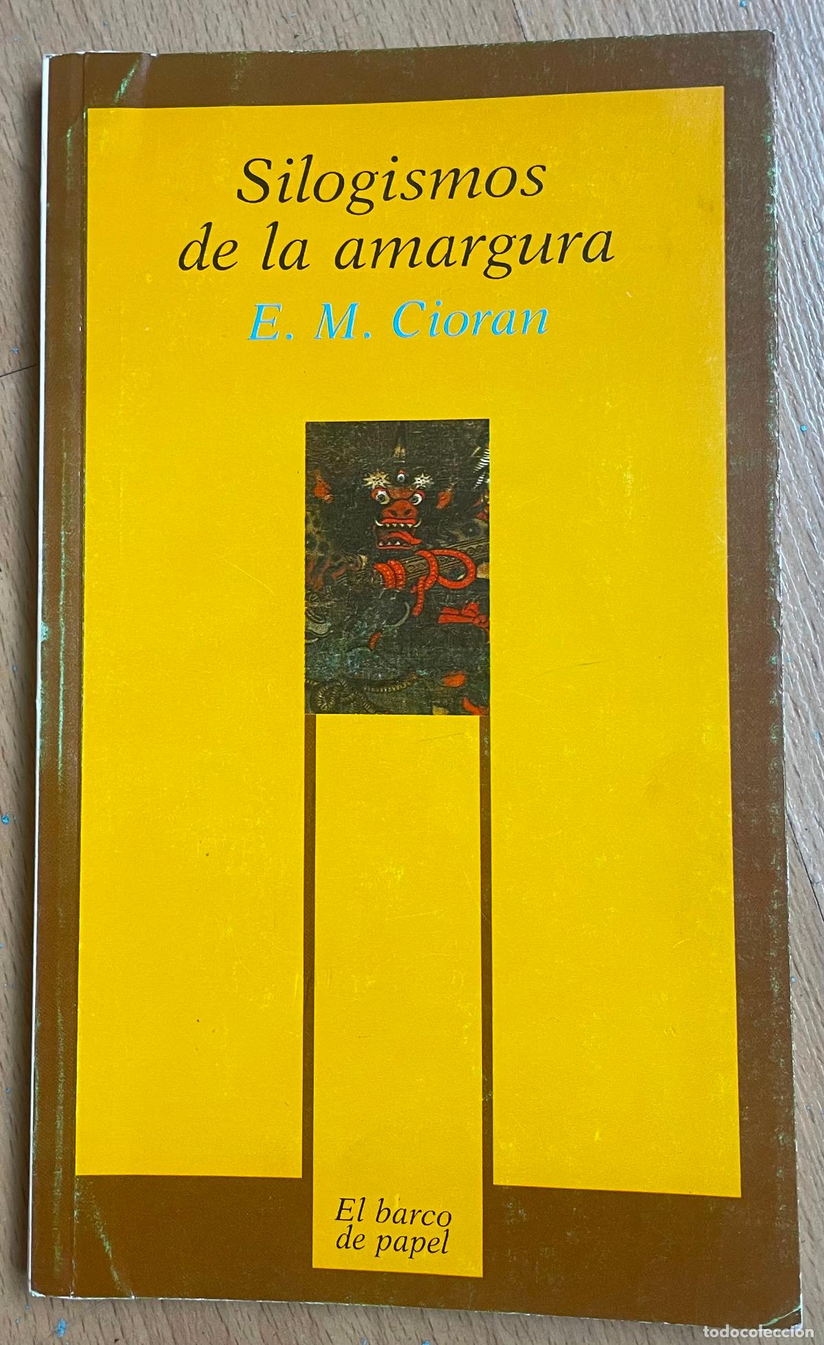 Libros de segunda mano: SILOGISMOS DE LA AMARGURA, E,M Cioran - Foto 1