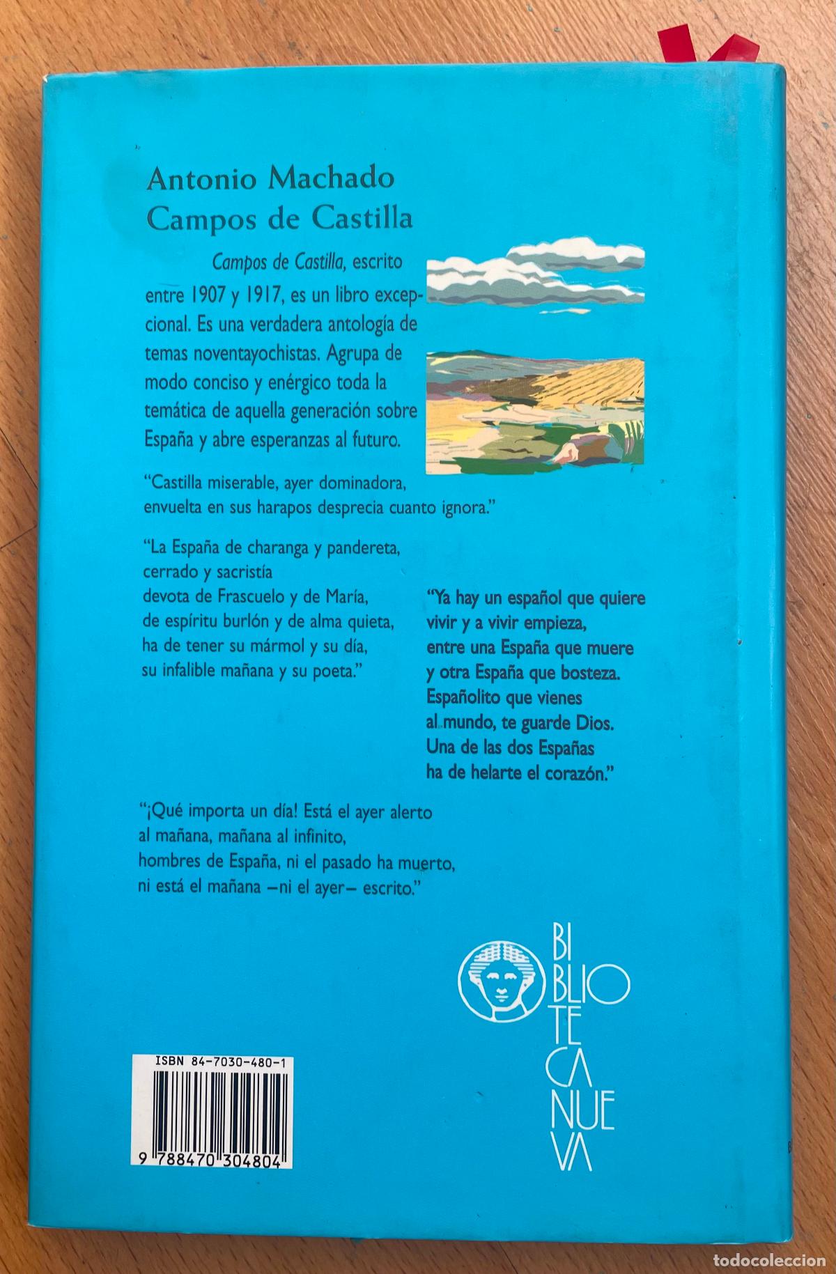 Libros de segunda mano: CAMPOS DE CASTILLA, Antonio Machdo, Introduccion Antonio Ramos Gascon - Foto 2