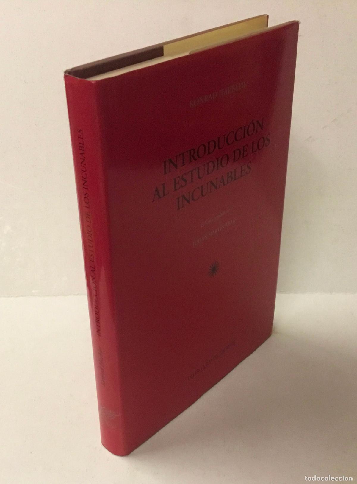 Libros de segunda mano: INTRODUCCI&Oacute;N AL ESTUDIO DE LOS INCUNABLES. HAEBLER, Konrad. - Foto 1