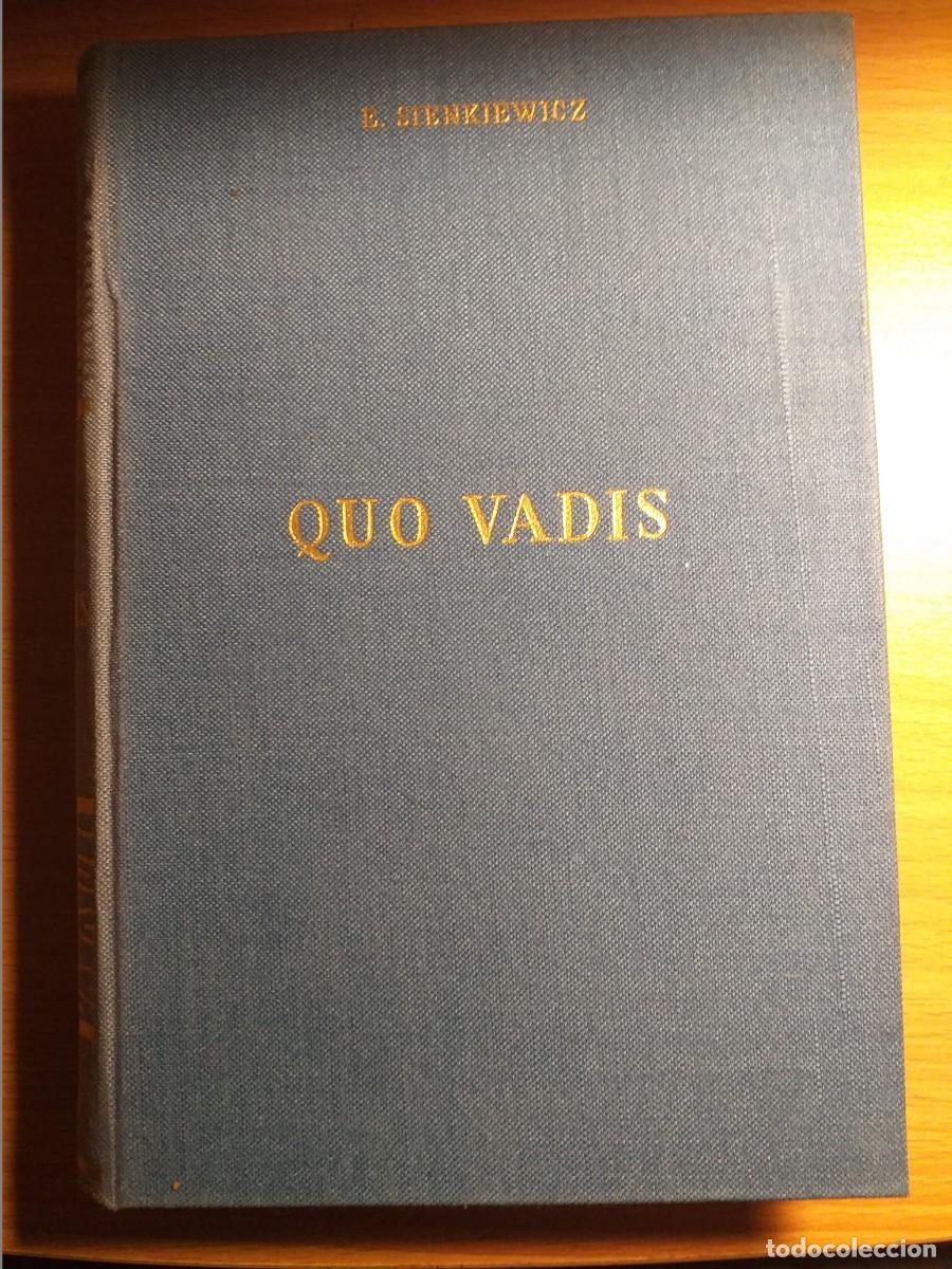Libros de segunda mano: LIBRO QUO VADIS,ALONSO.1969 - Foto 1