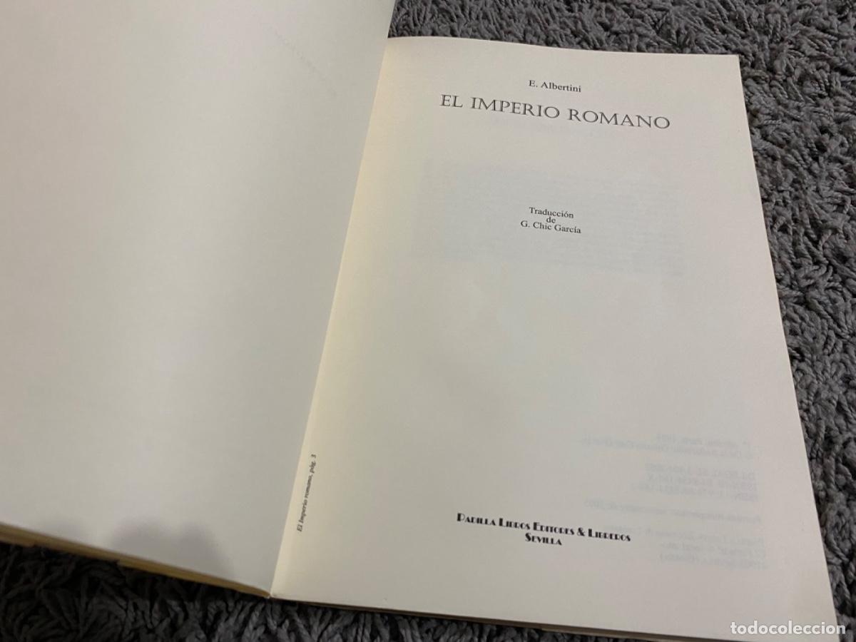 Libros de segunda mano: EL IMPERIO ROMANO - ALBERTINI, EMILE, , CHIC GARC&Iacute;A, GENARO - Foto 7