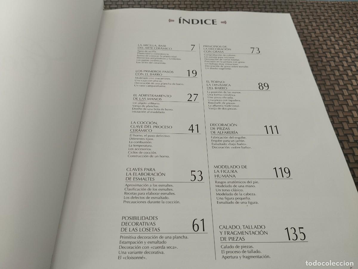 Libros de segunda mano: TECNICAS ARTISTICAS CER&Aacute;MICA FUNDAMENTOS, MATERIALES, TECNICAS, EJERCICIOS - Foto 3