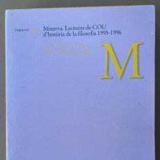 Libros de segunda mano: MINERVA. LECTURES DE COU D’HISTORIA DE LA FILOSOFÍA 1995-1996