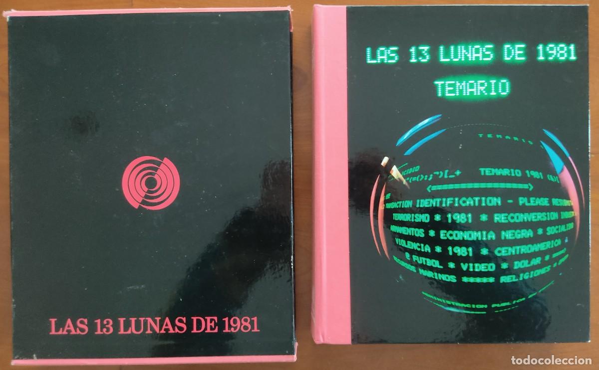 Libros de segunda mano: TEMARIO 1981. LAS 13 LUNAS DE 1981 - DIFUSORA INTERNACIONAL - Foto 1