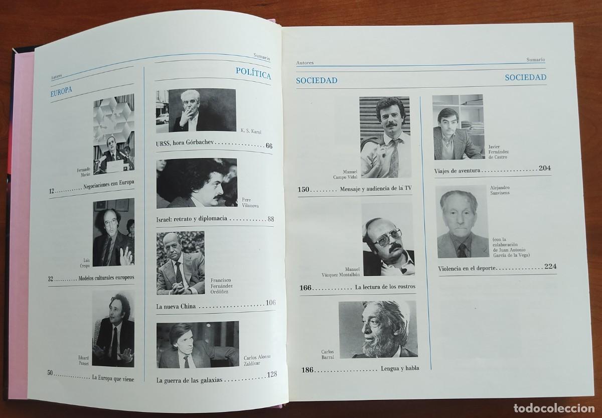 Libros de segunda mano: ANUARIO Y TEMARIO 1985 (DOS TOMOS) - DIFUSORA INTERNACIONAL - CON DISCO - Foto 11