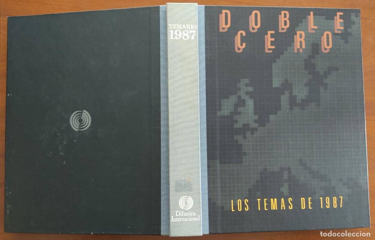Libros de segunda mano: ANUARIO Y TEMARIO 1987 (DOS TOMOS) - DIFUSORA INTERNACIONAL - CON DISCO Y DISPLAY - Foto 10