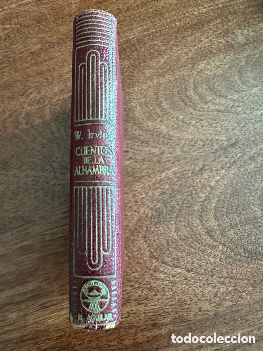 Libros de segunda mano: Crisol Los cuentos de la Alhambra 1950 - Foto 3