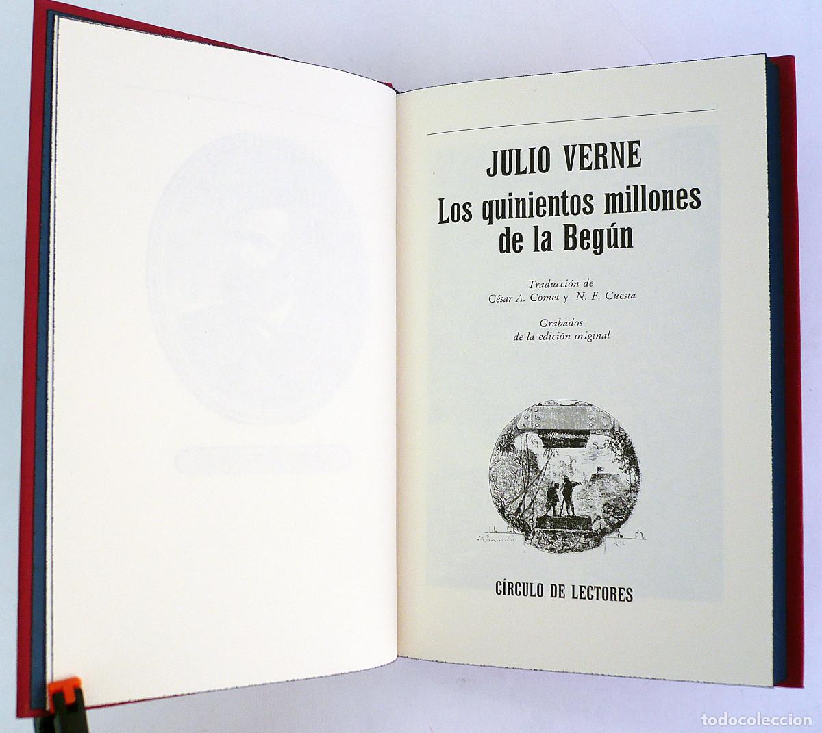 Libros de segunda mano: Julio Verne, colecci&oacute;n 12 tomos. Completa. - Foto 7