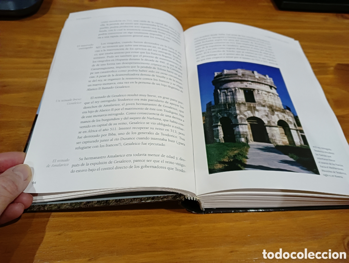 Libros de segunda mano: Los visigodos. - Foto 2