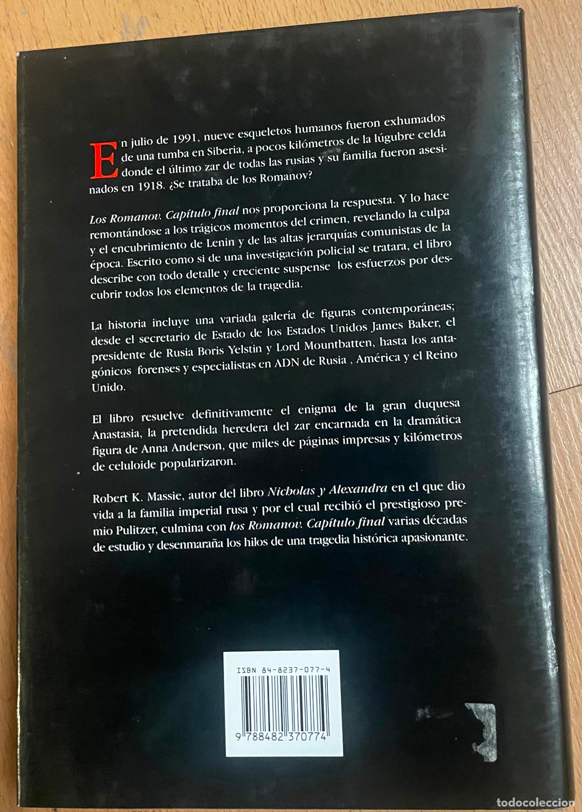 Libros de segunda mano: LOS ROMANOV, Capitulo final, Robert Massie - Foto 2