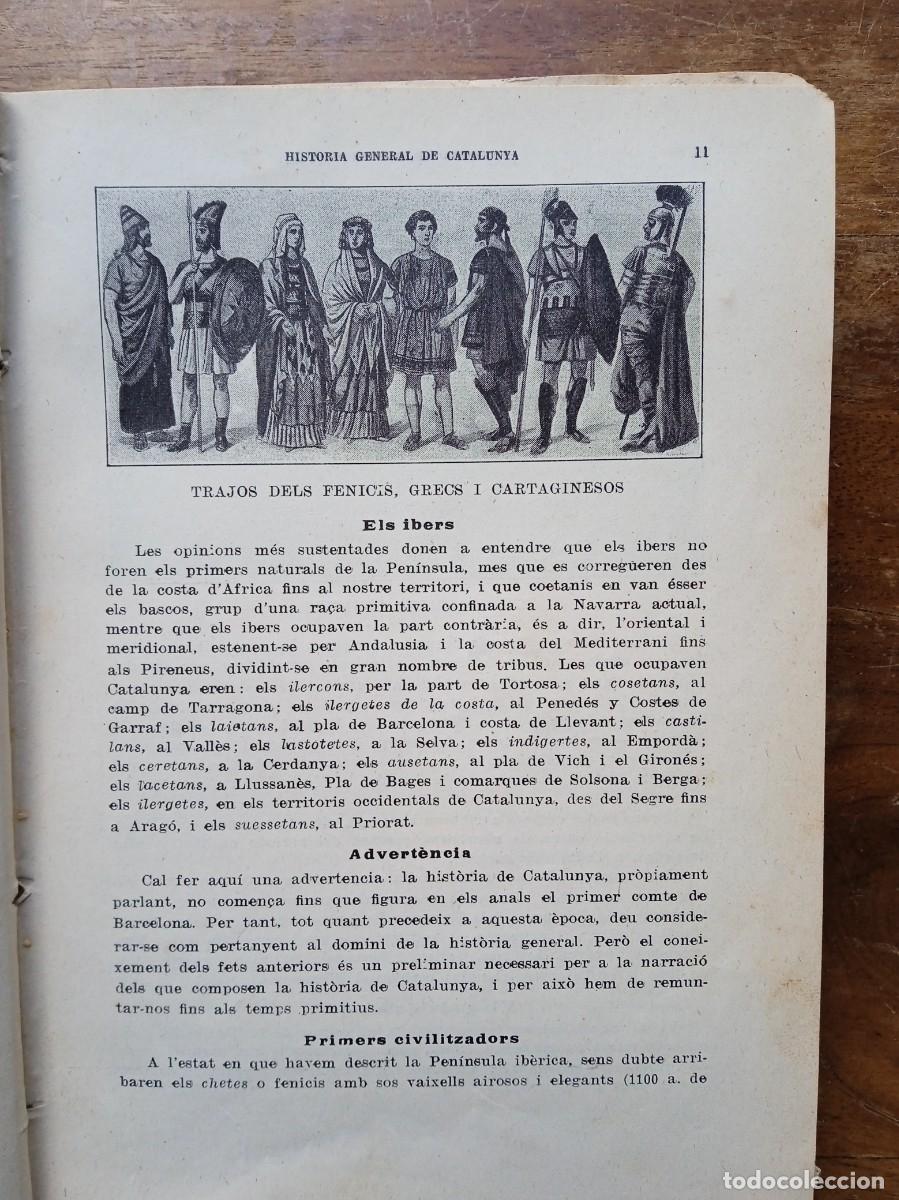 Libros de segunda mano: Historia general de Catalunya - Foto 4