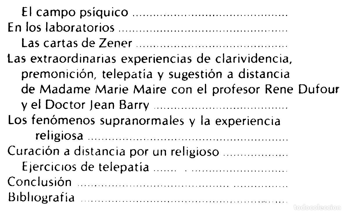 Libros de segunda mano: LA TELEPATIA. FRANZ BERMAN. ESOTERISMO. - Foto 5