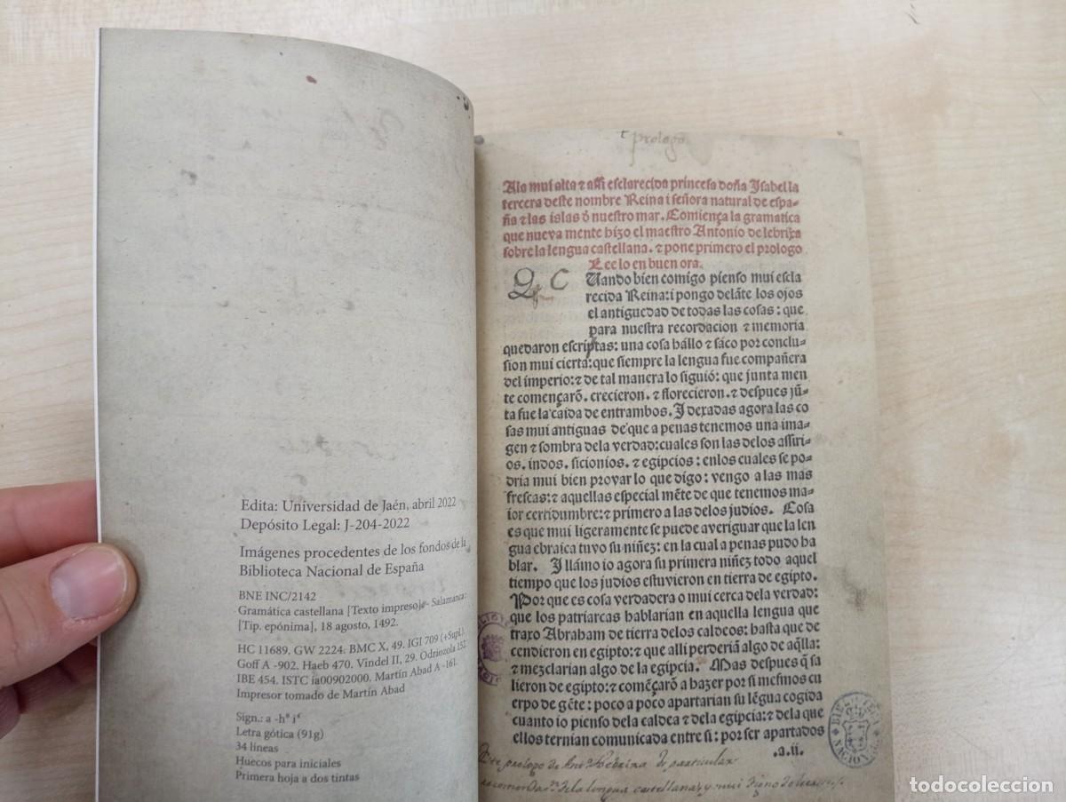 Libros de segunda mano: NEBRIJA ARTE DE LA LENGUA CASTELLANA - Foto 3