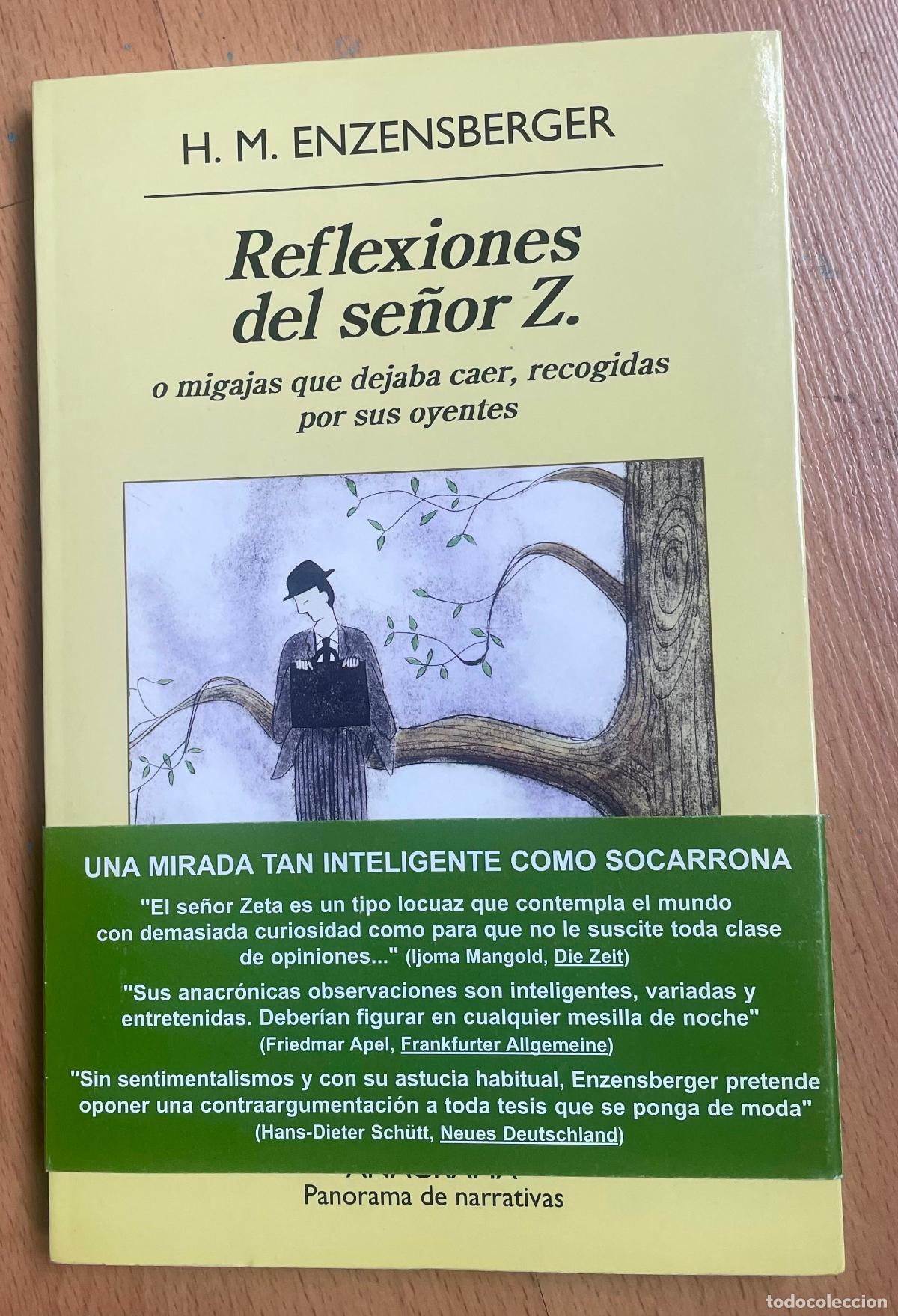 Libros de segunda mano: REFLEXIONES DEL SE&Ntilde;OR Z, H,M Enzensberger - Foto 1