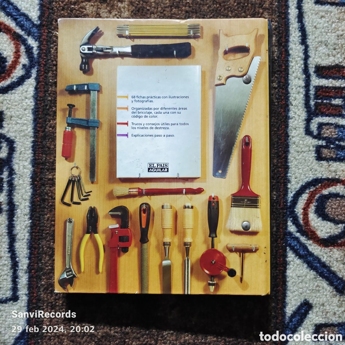 Libros de segunda mano: MANUAL PR&Aacute;CTICO DEL BRICOLAJE (EL PA&Iacute;S, AGUILAR) - Foto 2