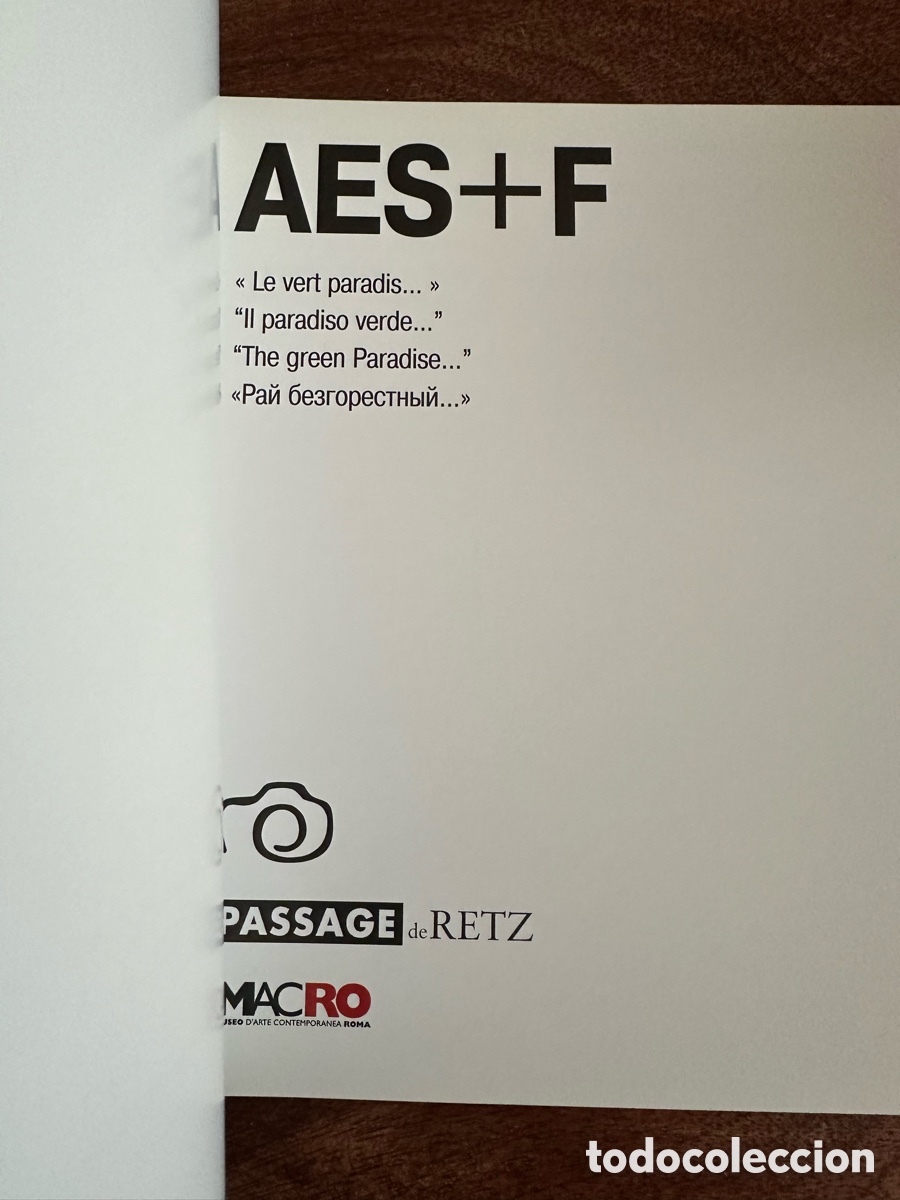 Libros de segunda mano: Cat&aacute;logo AES+F - Foto 2