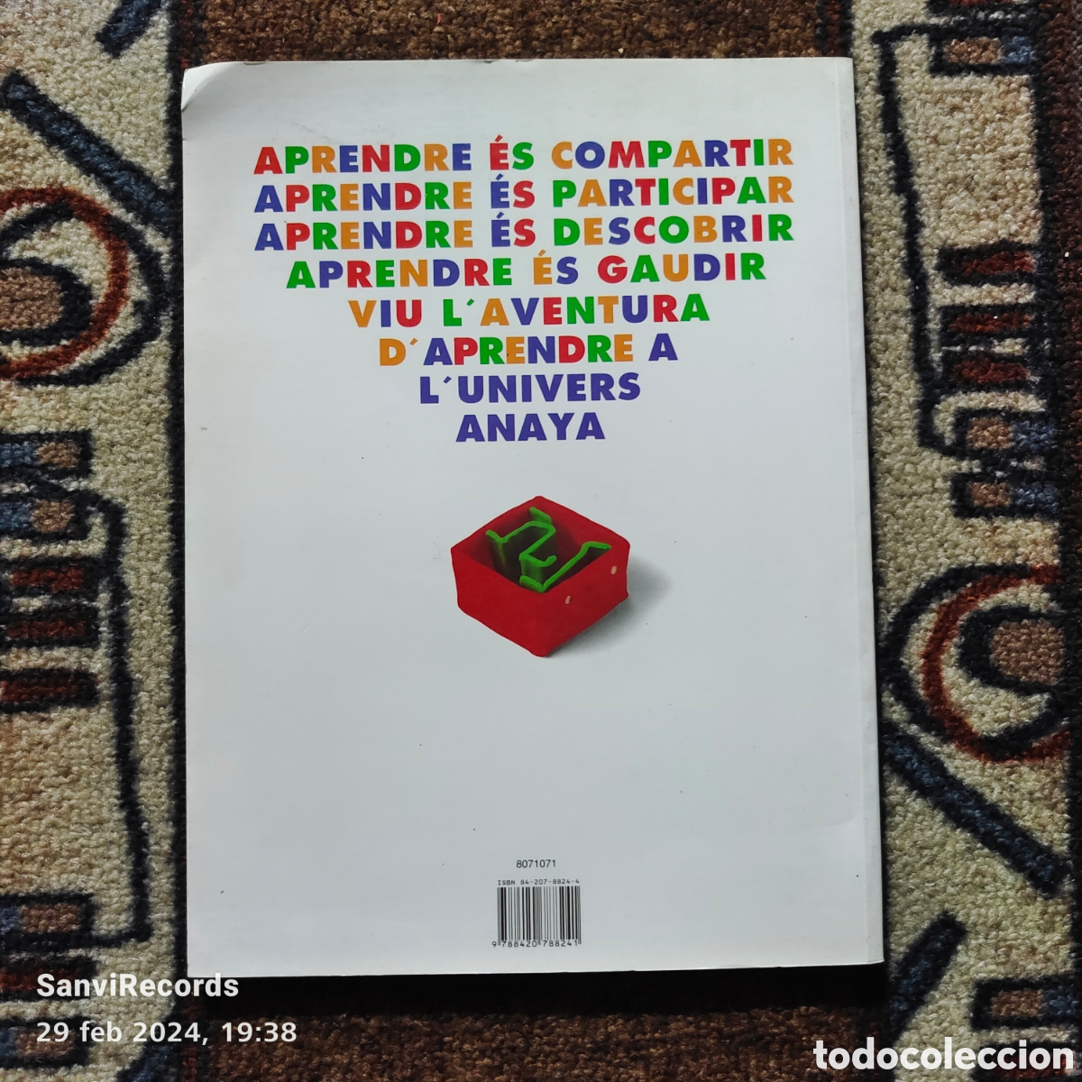 Libros de segunda mano: AMAGATALL, PRIMER CICLE, EDUCACI&Oacute; PRIMARIA 4 (ANAYA) - Foto 2