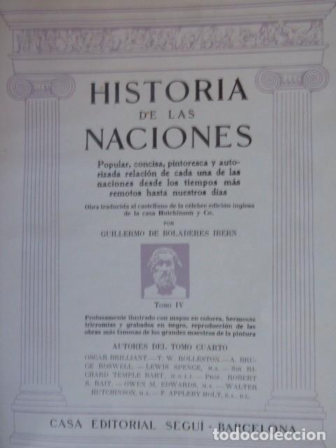 Libros de segunda mano: Historia de las Naciones - Foto 4
