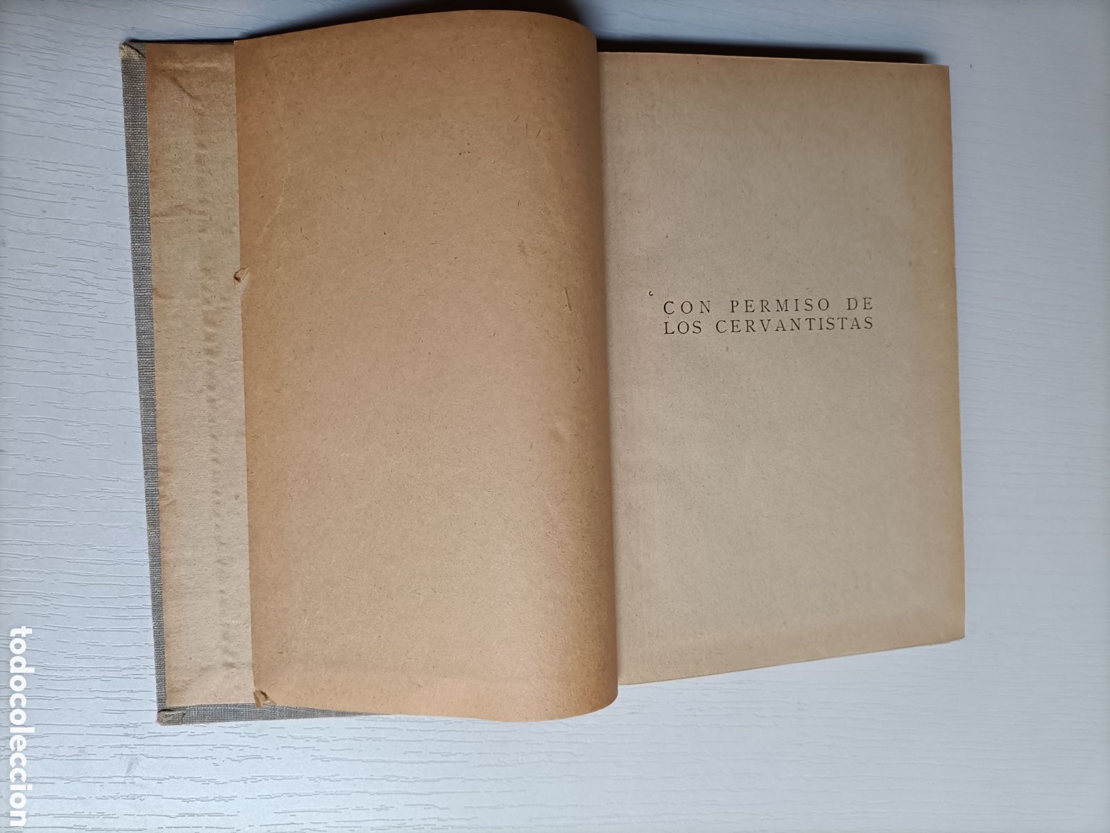 Libros de segunda mano: Con permiso de Los Cervantistas. Azor&iacute;n . Biblioteca Nueva 1948 - Foto 8