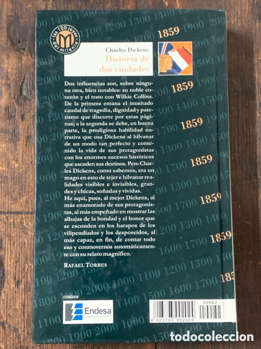 Libros de segunda mano: Historia de Dos Ciudades, Charles Dickens - MILLENIUM 1999 - Foto 3