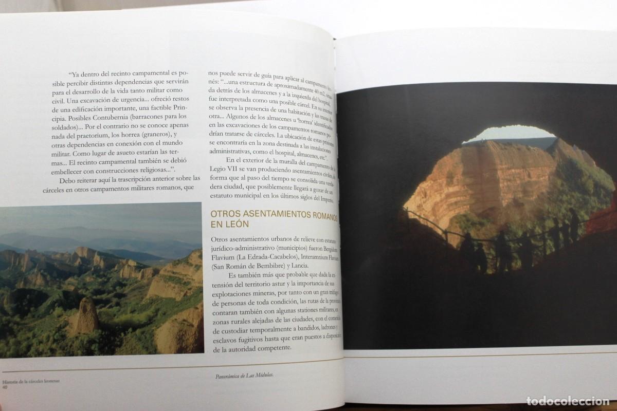 Libros de segunda mano: HISTORIA DE LAS CARCELES LEONESAS. Castro, Benigno. Le&oacute;n Historia Edificios Construcciones - Foto 4