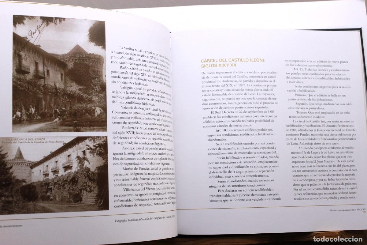 Libros de segunda mano: HISTORIA DE LAS CARCELES LEONESAS. Castro, Benigno. Le&oacute;n Historia Edificios Construcciones - Foto 7
