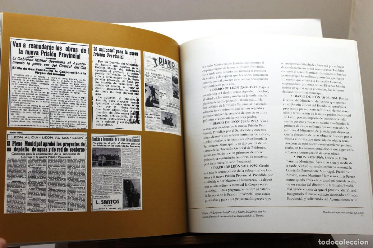Libros de segunda mano: HISTORIA DE LAS CARCELES LEONESAS. Castro, Benigno. Le&oacute;n Historia Edificios Construcciones - Foto 9