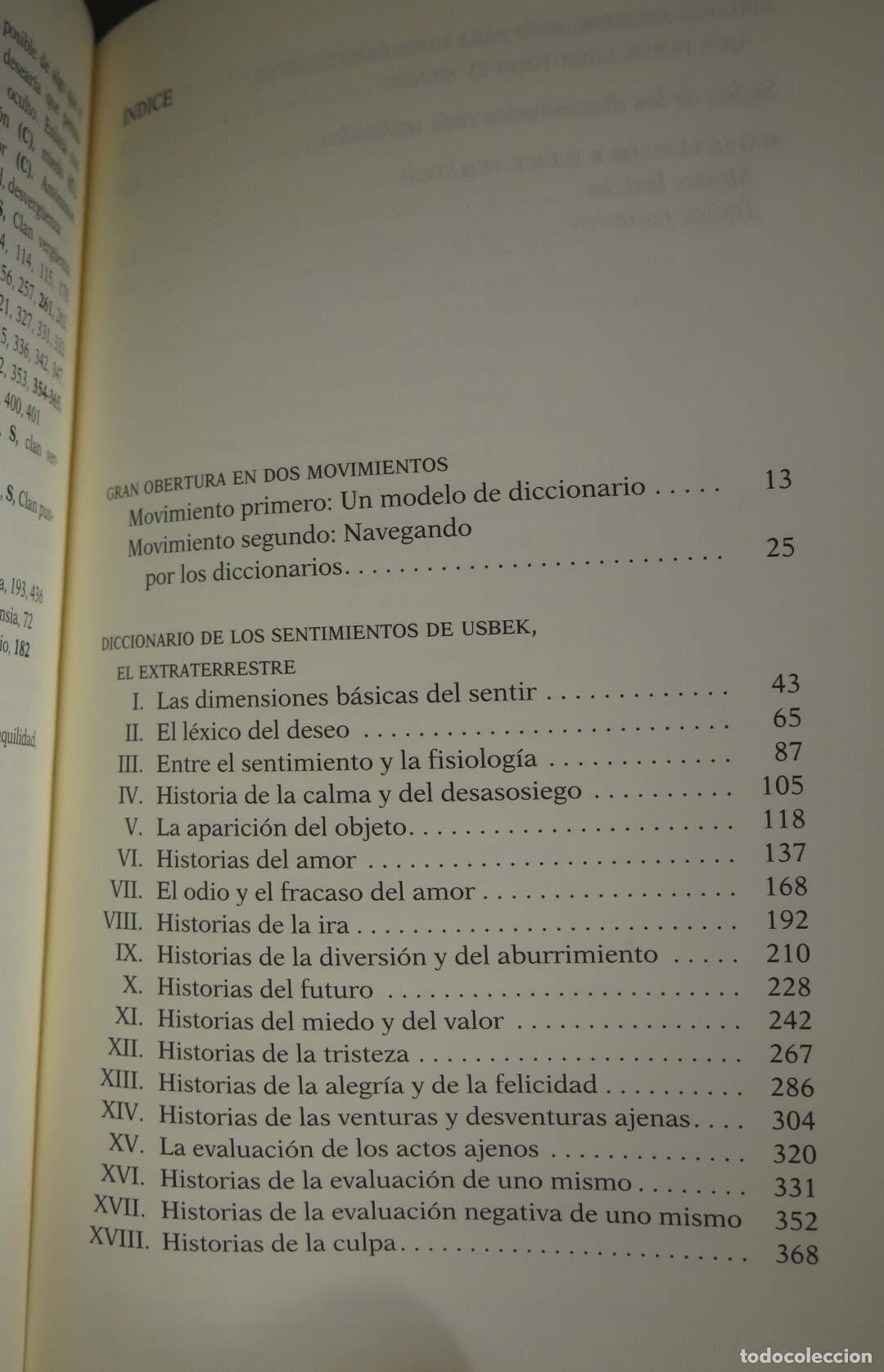 Libros de segunda mano: Diccionario de los sentimientos. Marisa L&oacute;pez Penas - Foto 2