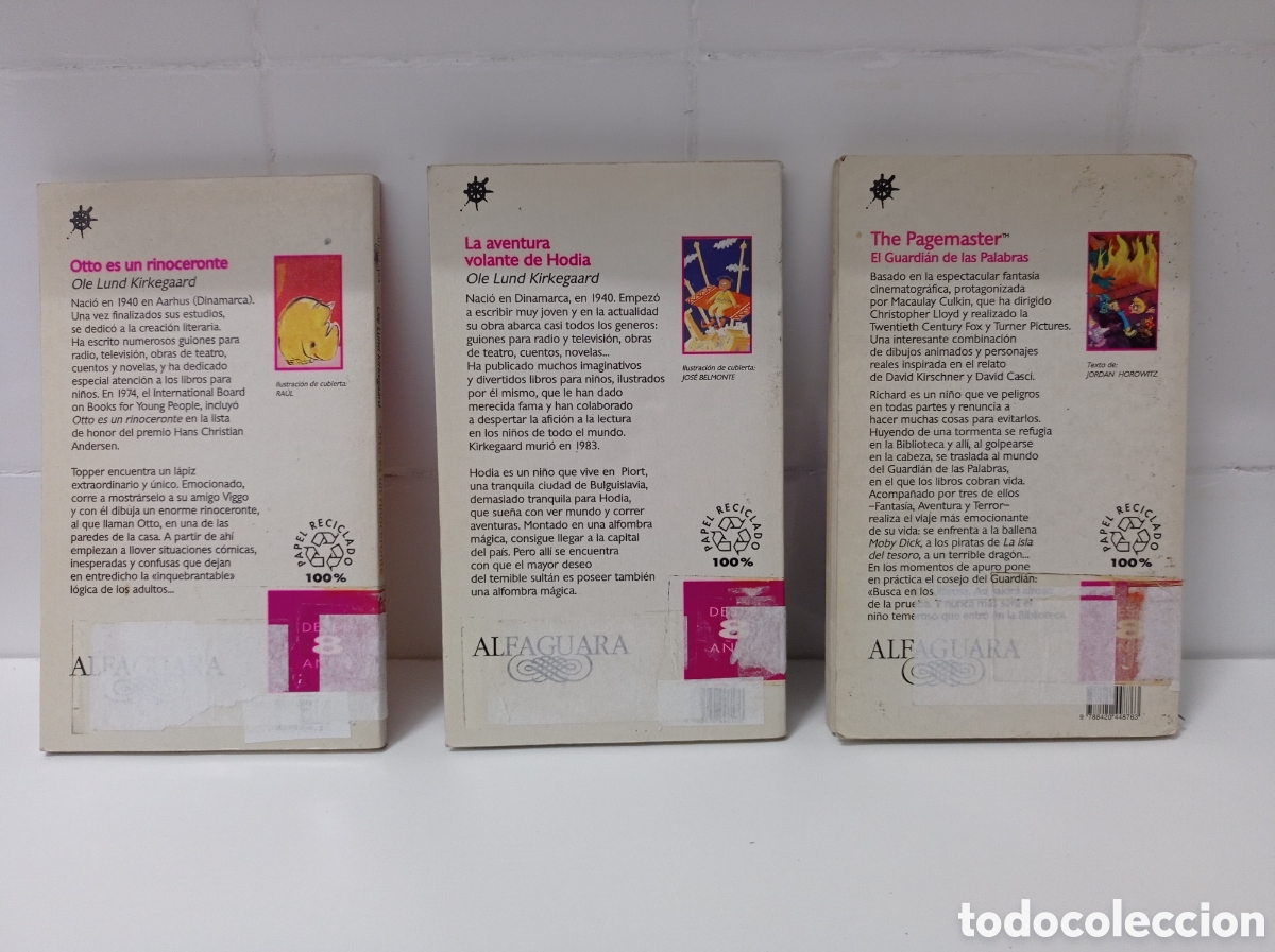 Libros de segunda mano: COLECCION ALFAGUARA INFANTIL 3 LIBROS, ESTADO ACEPTABLE - Foto 2