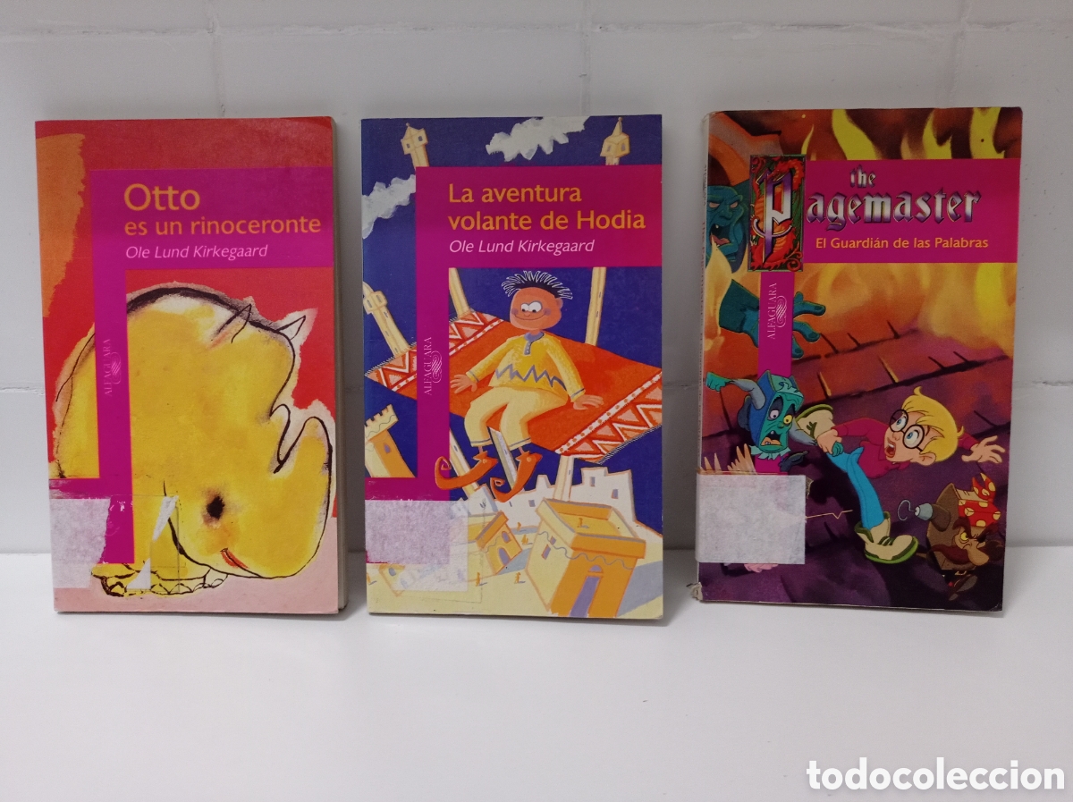 Libros de segunda mano: COLECCION ALFAGUARA INFANTIL 3 LIBROS, ESTADO ACEPTABLE - Foto 1