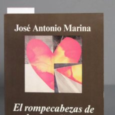 Libros de segunda mano: EL ROMPECABEZAS DE LA SEXUALIDAD. JOSÉ ANTONIO MARINA