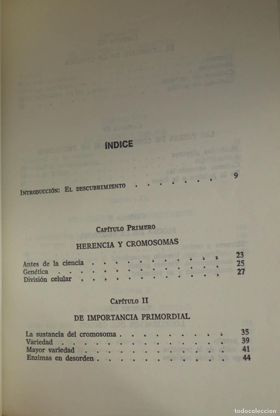 Libros de segunda mano: El c&oacute;digo gen&eacute;tico. Asimov - Foto 2