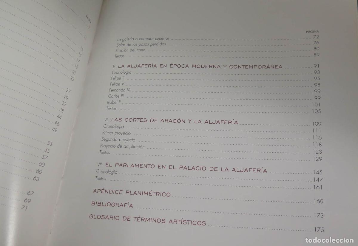 Libros de segunda mano: LA ALJAFERIA DE ZARAGOZA - Foto 3