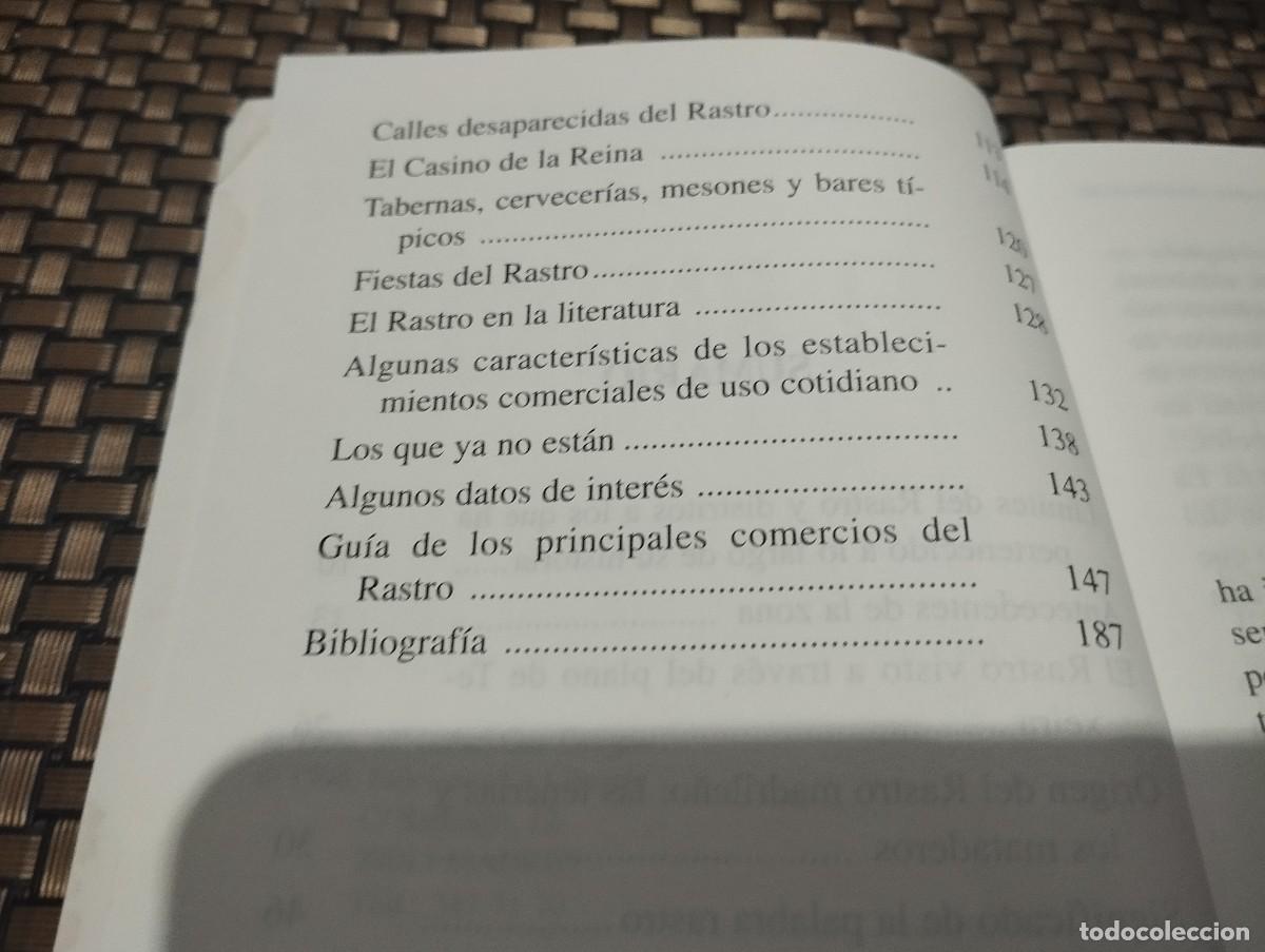 Libros de segunda mano: EL RASTRO MARIA ISABEL GEA ORTIGAS EDICIONES LA LIBRERIA 1996 - Foto 3