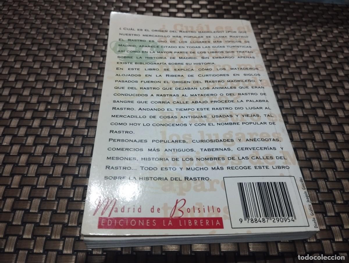 Libros de segunda mano: EL RASTRO MARIA ISABEL GEA ORTIGAS EDICIONES LA LIBRERIA 1996 - Foto 5