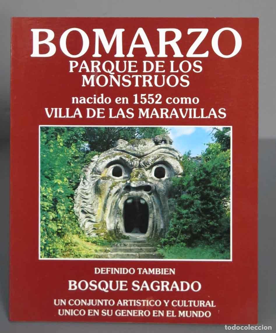Libri di seconda mano: BOMARZO. PARQUE DE LOS MONSTRUOS NACIDO EN 1552 COMO VILLA DE LAS MARAVILLAS, DEFINIDO TAMBIEN BOSQU