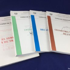 Libros de segunda mano: CURSO DE FERROCARRILES. UNIVERSIDAD POLITÉCNICA DE MADRID 4 TOMOS. MANUEL LOSADA. INGENIEROS CAMINOS