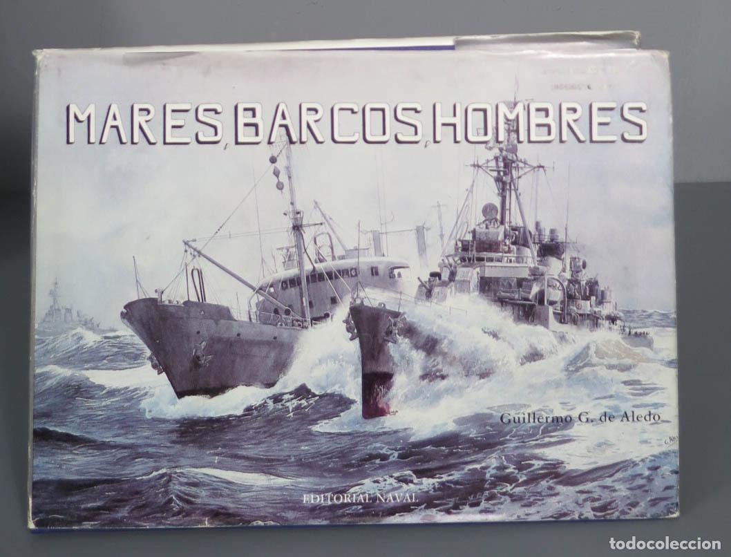 Libros de segunda mano: Mares, barcos, hombres. Aledo - Foto 1