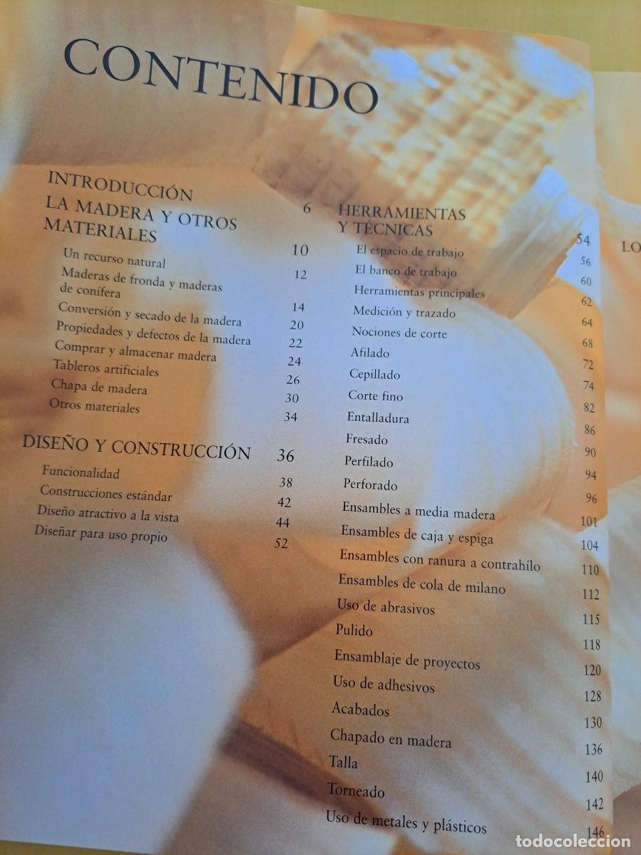 Libros de segunda mano: CHRIS SIMPSON - GUIA ESENCIAL DE CARPINTER&Iacute;A - EDIMAT LIBROS 2005 - Foto 3