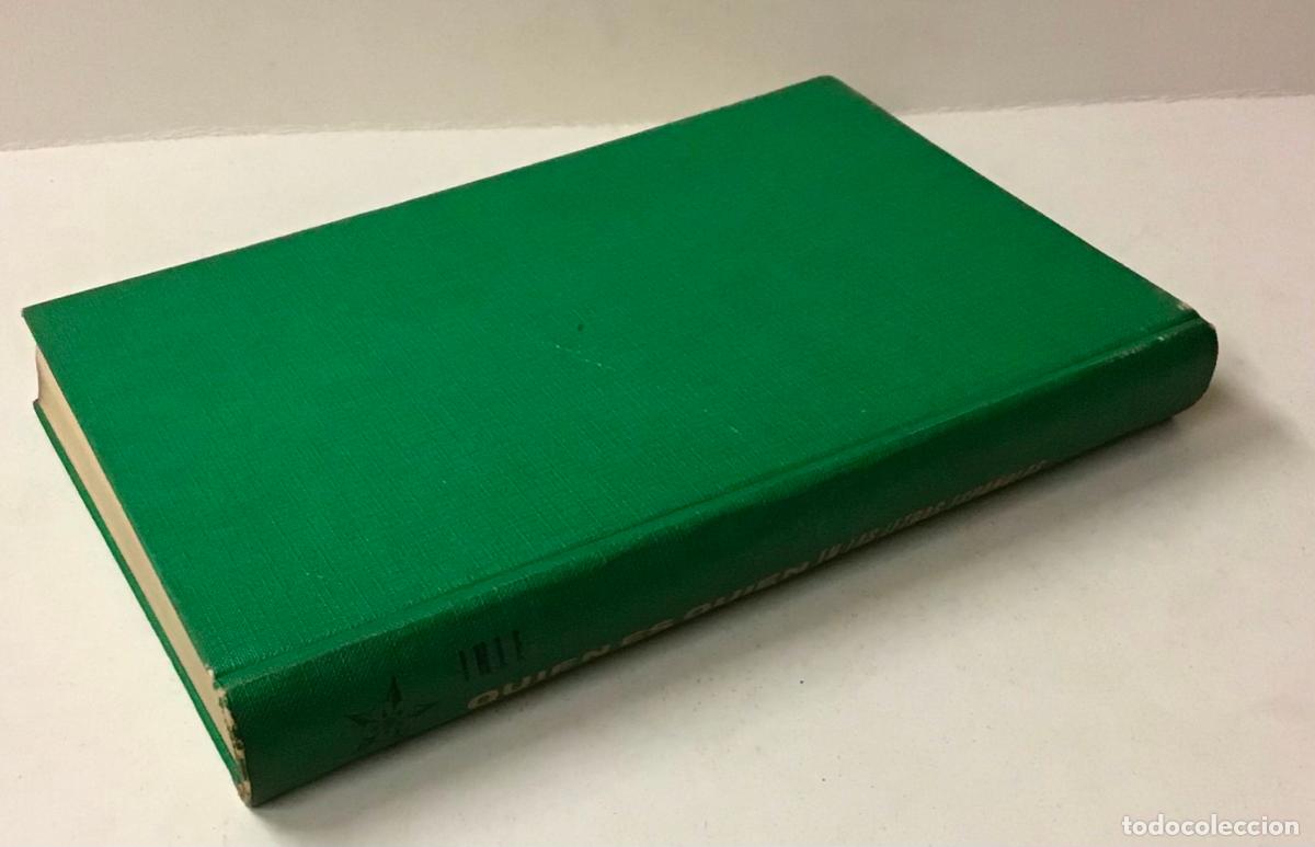 Libros de segunda mano: QUIEN ES QUIEN EN LAS LETRAS ESPA&Ntilde;OLAS. - Foto 3