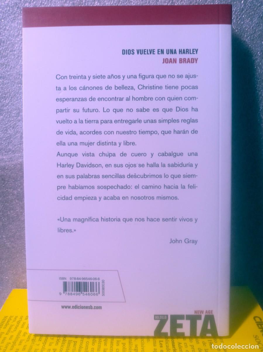 Libros de segunda mano: Dios Vuelve En Una Harley-JOAN BRADY. - Foto 2