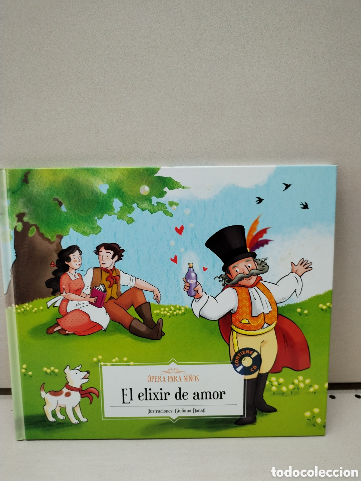Libros de segunda mano: OPERA PARA NI&Ntilde;OS: El Elixir de Amor. INCLUYE CD - EMSE EDAPP - Foto 1