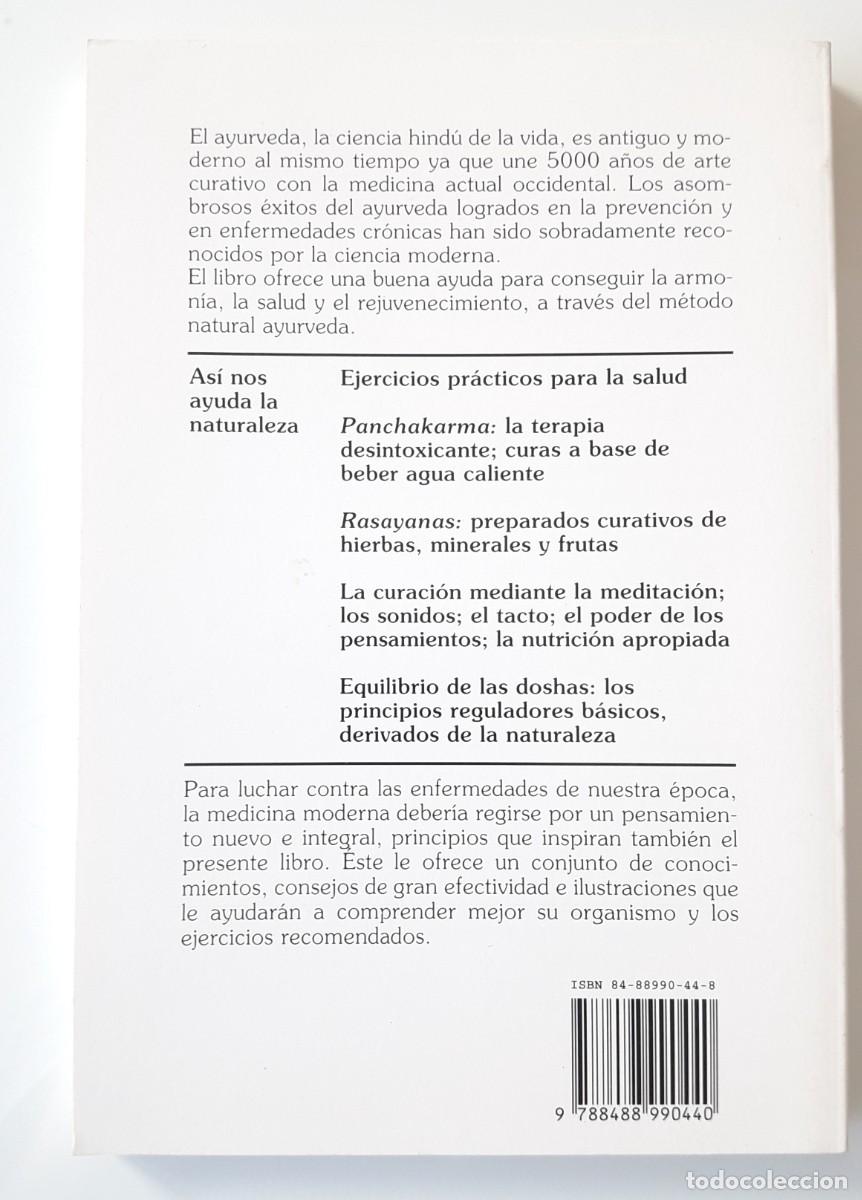 Libros de segunda mano: Ayurveda. (Elfo, 1997). Perfecto estado, como nuevo - Foto 2