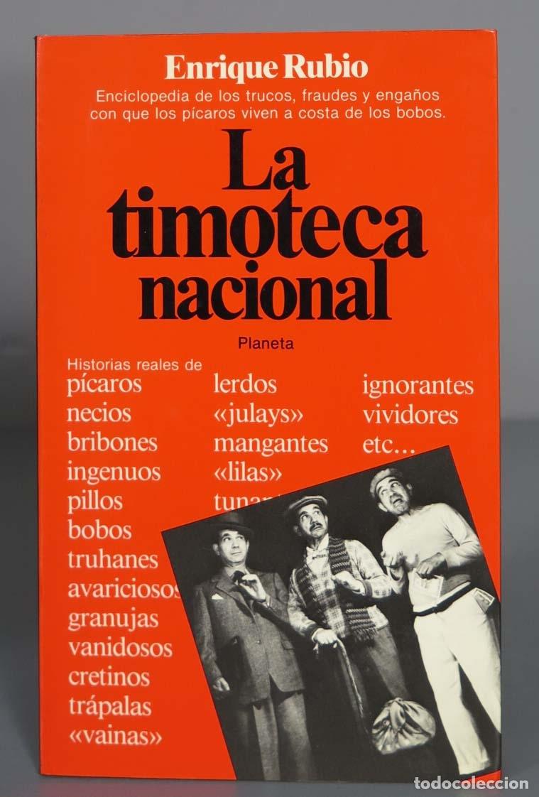 Libros de segunda mano: La timoteca nacional. Rubio - Foto 1