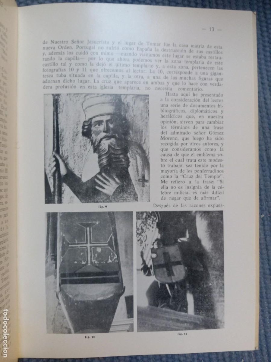 Libros de segunda mano: La cruz Tau del Castillo Ponferradino - Le&oacute;n - - Foto 3