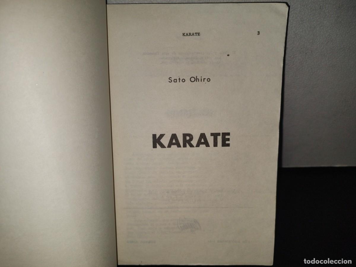 Libros de segunda mano: 94- KARATE - SATO OHIRO - EDITORIAL CAYMI - 1969 - Foto 4